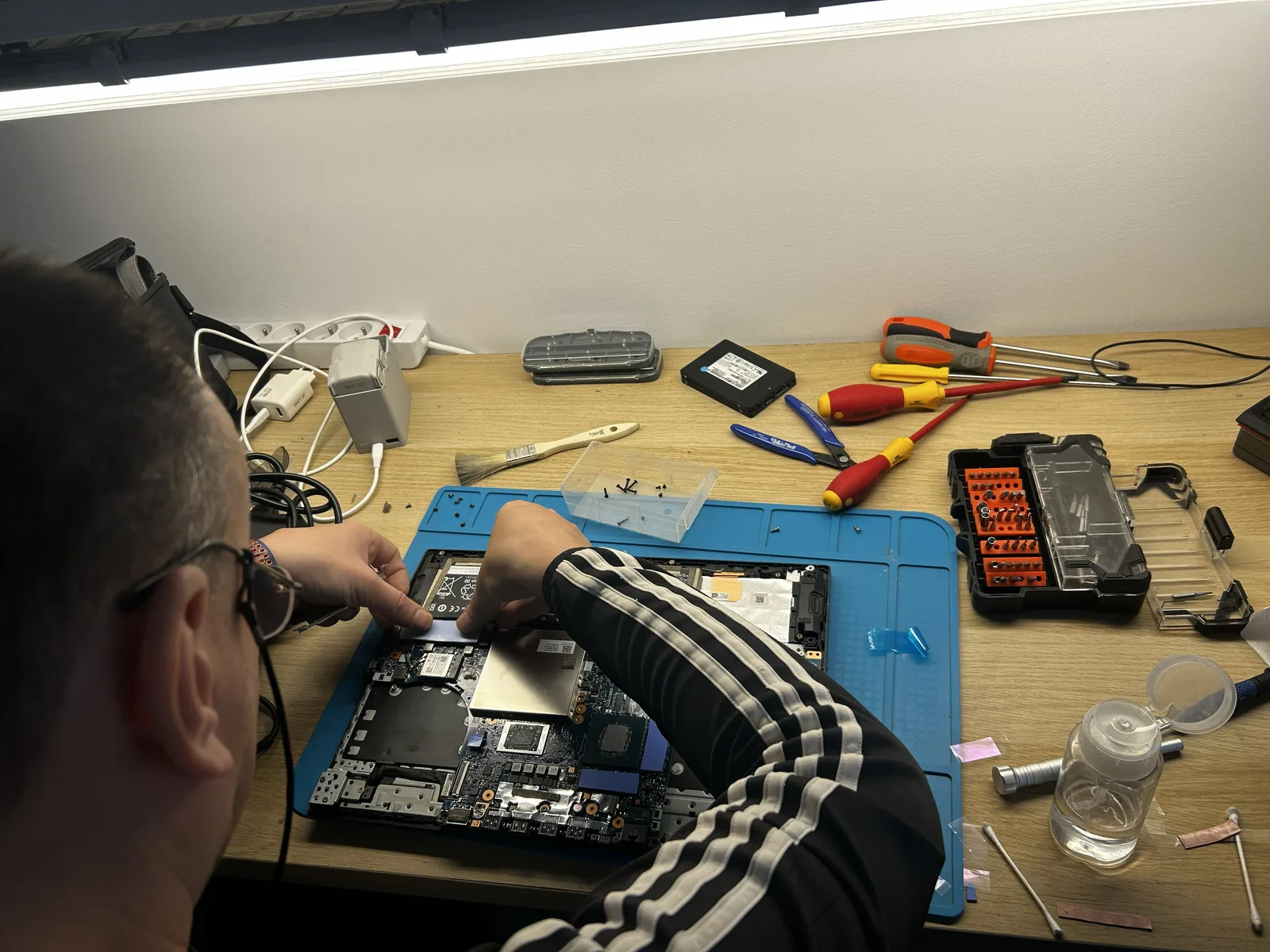 Diagnostyka płyty głównej komputera w ND-Elektronik Sosnowiec